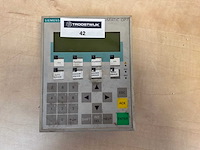 Siemens simatic op7 bedieningspaneel - afbeelding 1 van  2