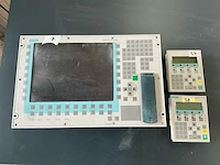 Siemens simatic pc fi45 + 2x op7-dp12 operator panels – industriële besturing
