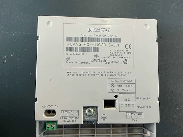 Siemens simatic pc fi45 + 2x op7-dp12 operator panels – industriële besturing - afbeelding 7 van  12