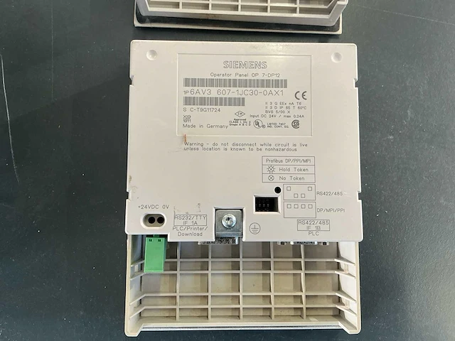 Siemens simatic pc fi45 + 2x op7-dp12 operator panels – industriële besturing - afbeelding 8 van  12