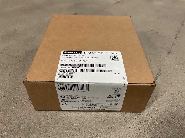 Siemens simatic pm 1507 6ep1332-4ba00 voeding - afbeelding 2 van  2