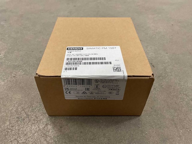 Siemens simatic pm 1507 gereguleerde voeding - afbeelding 2 van  2