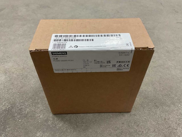 Siemens simatic s7-1500 6es7 507-0ra00-0ab0 voeding - afbeelding 2 van  2