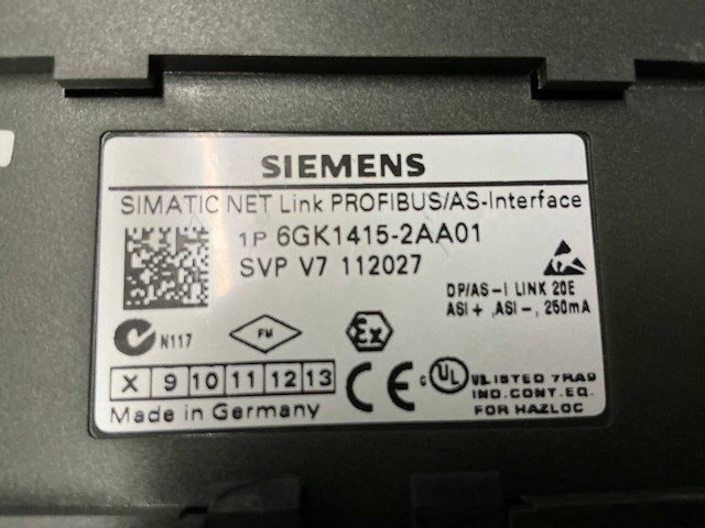 Siemens simatic s7 set plc en interface (25x) - afbeelding 7 van  12