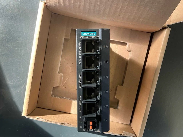 Siemens simatic & scalance industriële automatiseringscomponenten – op77a – ethernet switches – 6 stuks - afbeelding 17 van  18