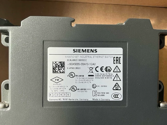 Siemens simatic & scalance industriële automatiseringscomponenten – op77a – ethernet switches – 6 stuks - afbeelding 18 van  18