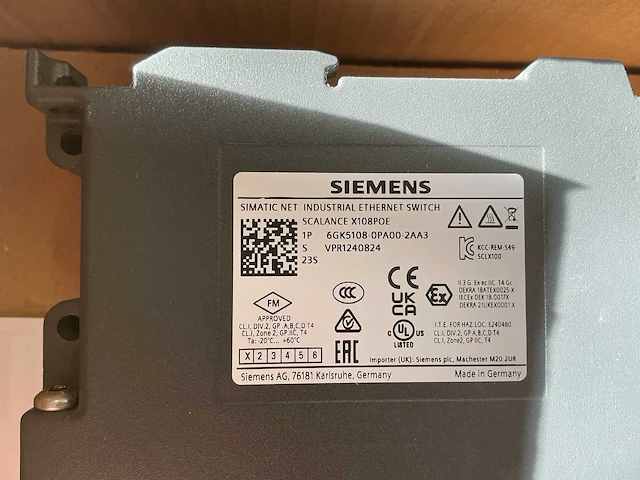 Siemens simatic & scalance industriële automatiseringscomponenten – op77a – ethernet switches – 6 stuks - afbeelding 10 van  18