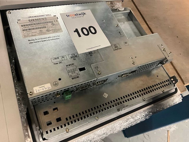 Siemens simatic tp270 touch-10 cstn bedieningspaneel (7x) - afbeelding 4 van  5