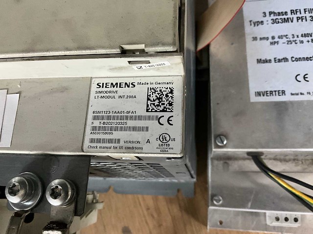 Siemens simodrive / rfi-filter - afbeelding 4 van  5