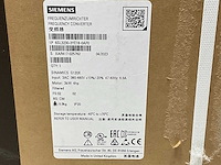 Siemens sinamics g120x 6sl3230-3ye18-0af0 frequentieregelaar 3kw 4hp 6.9a - afbeelding 4 van  4