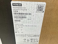 Siemens sinamics g120x 6sl3230-3ye20-0af0 frequentieregelaar 9.75a 4kw 5 hp - afbeelding 4 van  4