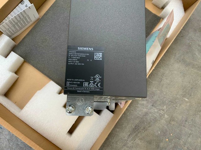 Siemens sinamics single motor module 30a elektro component - ongebruikt - afbeelding 3 van  5
