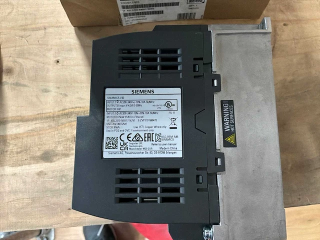 Siemens sinamics v20 schakelautomaat (3x) - afbeelding 4 van  4