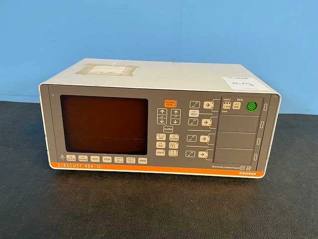 Siemens sirecrust 404-1l patiëntmonitor - afbeelding 2 van  4