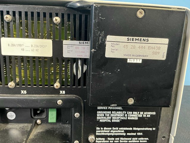 Siemens sirecrust 404-1l patiëntmonitor - afbeelding 4 van  4