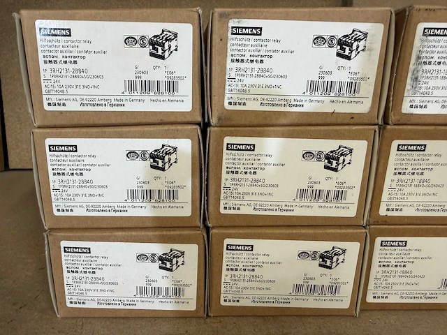 Siemens sirius 3rh2131 contactorrelais (11x) - afbeelding 3 van  10