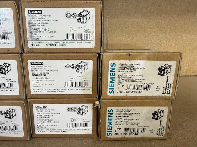 Siemens sirius 3rh2131 contactorrelais (11x) - afbeelding 4 van  10