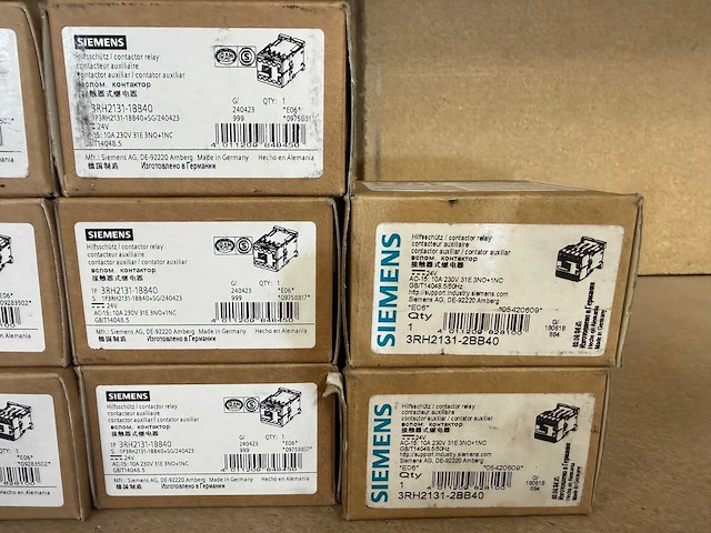 Siemens sirius 3rh2131 contactorrelais (11x) - afbeelding 5 van  10