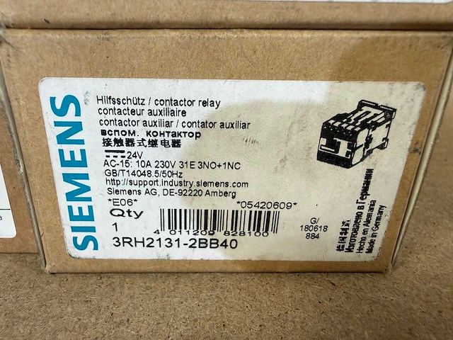 Siemens sirius 3rh2131 contactorrelais (11x) - afbeelding 8 van  10