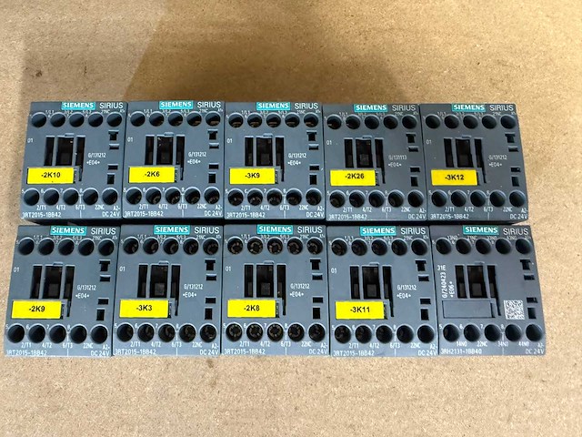 Siemens sirius 3rt2015/3rh2131 vermogensschakelaar en hulprelais (10x) - afbeelding 5 van  11