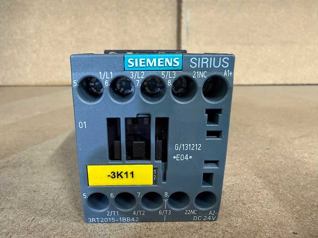Siemens sirius 3rt2015/3rh2131 vermogensschakelaar en hulprelais (10x) - afbeelding 7 van  11
