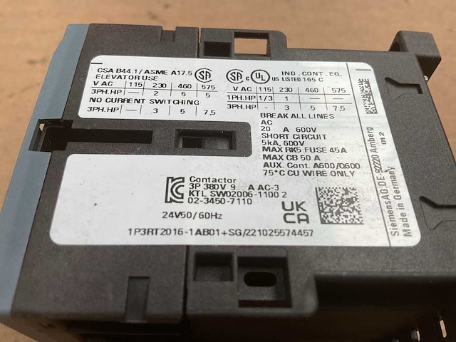 Siemens sirius circuit breaker (9x) - afbeelding 6 van  6