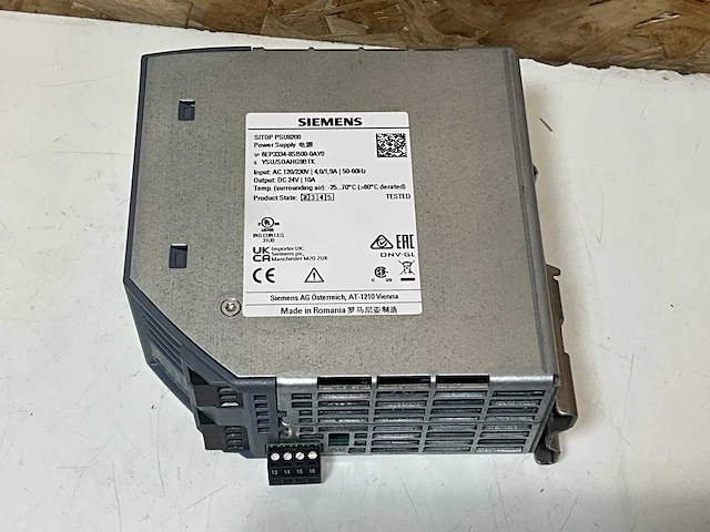 Siemens sitop psu8200 power suply - afbeelding 1 van  2