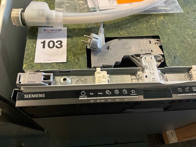 Siemens sn63e804be/64 vaatwasser - afbeelding 2 van  4