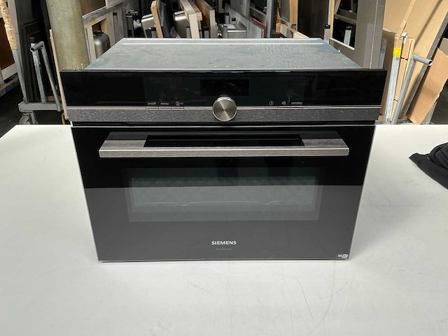 Siemens studioline - hb6b50c0 - stoomoven - afbeelding 5 van  12