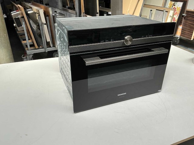 Siemens studioline - hb6b50c0 - stoomoven - afbeelding 7 van  12