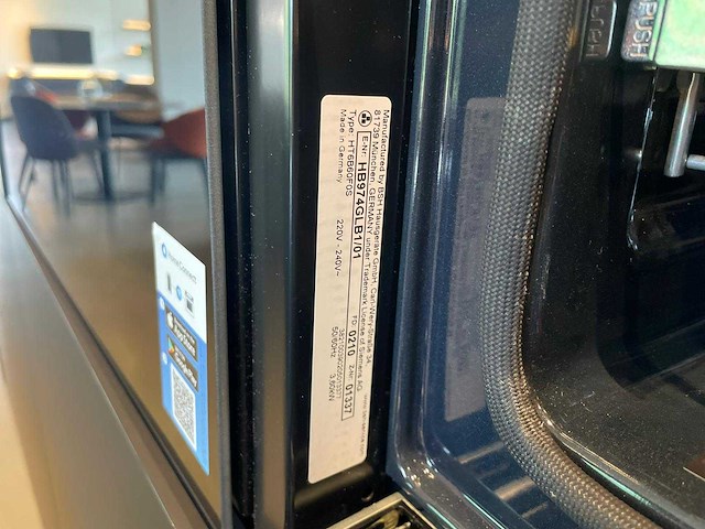Siemens studioline - hb974glb1 - oven (c) - afbeelding 3 van  3