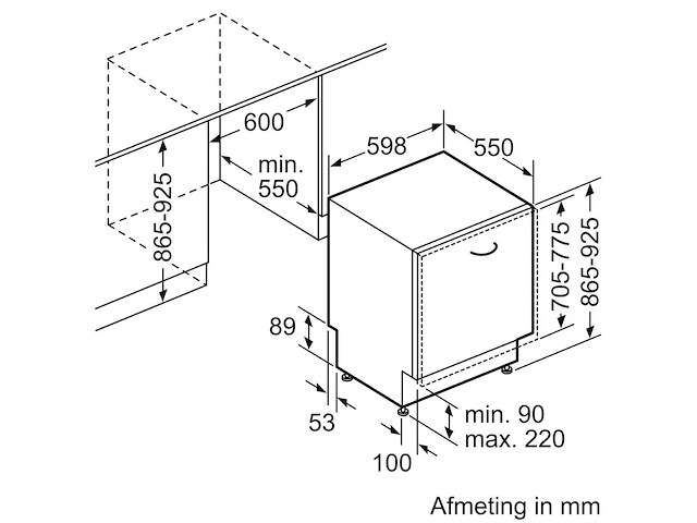 Siemens studioline sx69m091nl vaatwasser - afbeelding 3 van  9