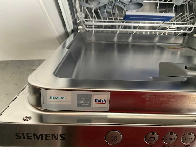 Siemens sx836x12ie vaatwasser - afbeelding 4 van  5