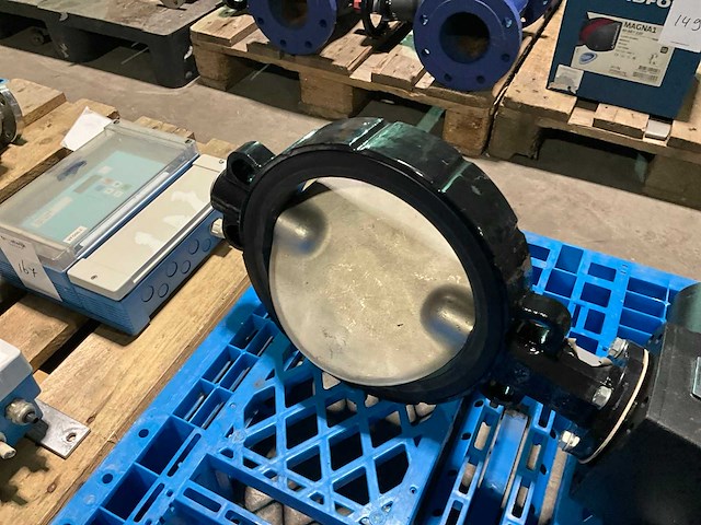 Siemens vkf46.250 / sql36e110 gemotoriseerde vlinderklep - afbeelding 3 van  3