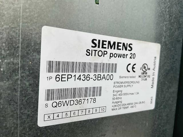 Siemens voeding (3x) - afbeelding 5 van  8
