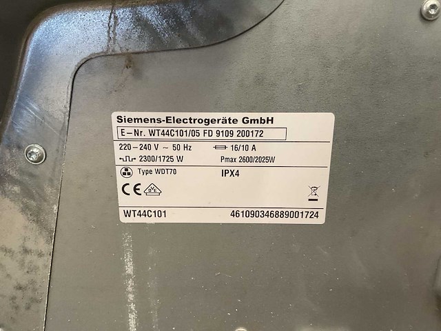 Siemens wasdroger (2x) - afbeelding 3 van  10