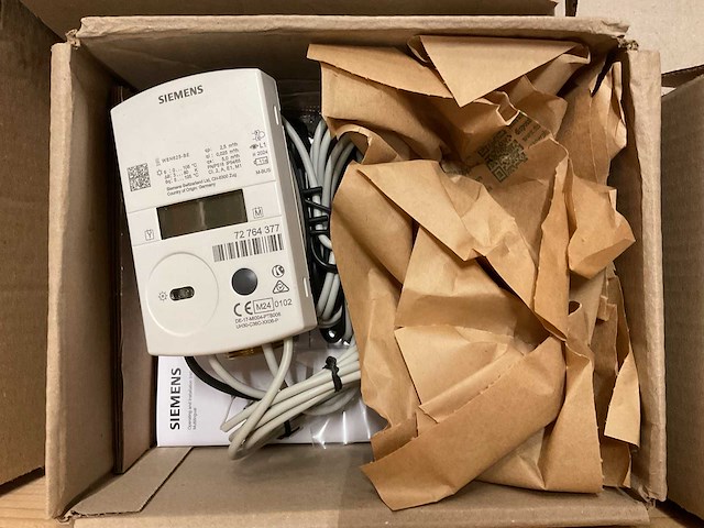 Siemens wsn615-be & wsn625-be partij ultrasone warmte/koel energiemeters, 5 stuks - afbeelding 3 van  3