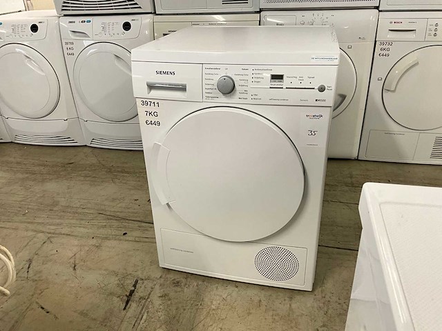 Siemens wt44w362nl 7kg warmtepompdroger - afbeelding 1 van  4