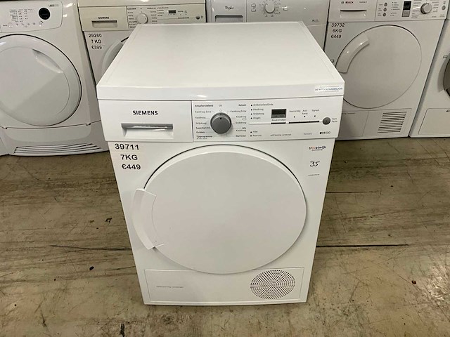 Siemens wt44w362nl 7kg warmtepompdroger - afbeelding 3 van  4