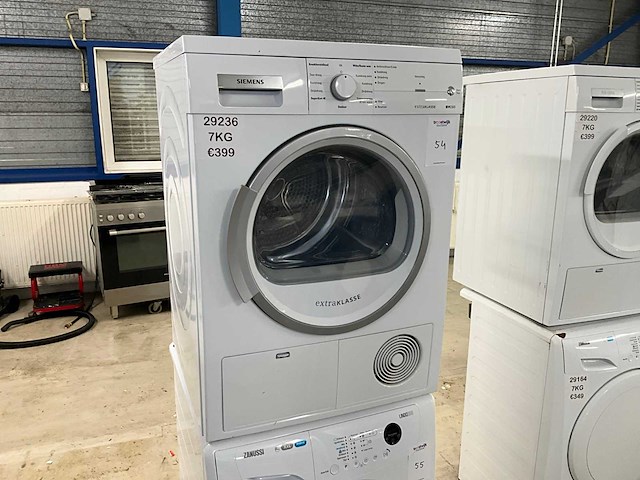 Siemens wt46e183nl 7kg condensdroger - afbeelding 2 van  3