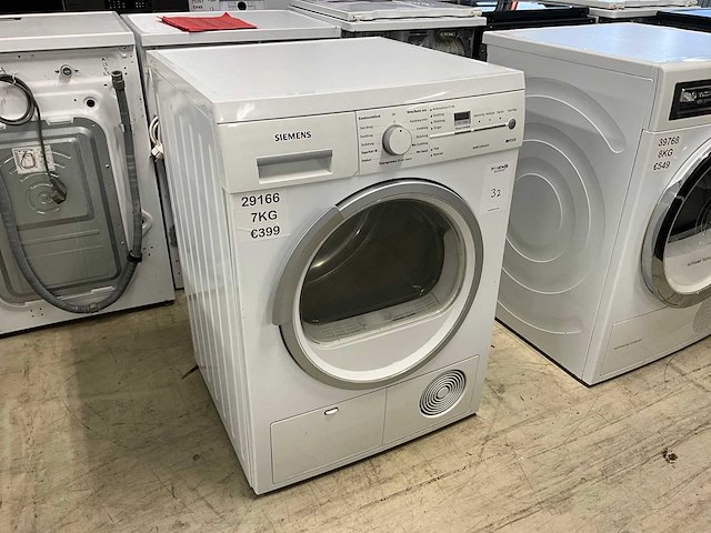 Siemens wt46e303nl/24 7kg condensdroger - afbeelding 2 van  4