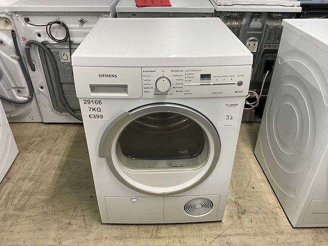 Siemens wt46e303nl/24 7kg condensdroger - afbeelding 3 van  4