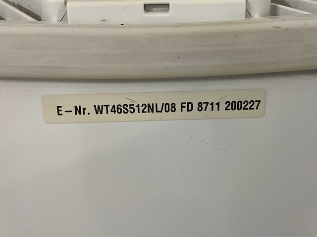 Siemens wt46s512nl 7kg condensdroger - afbeelding 3 van  3