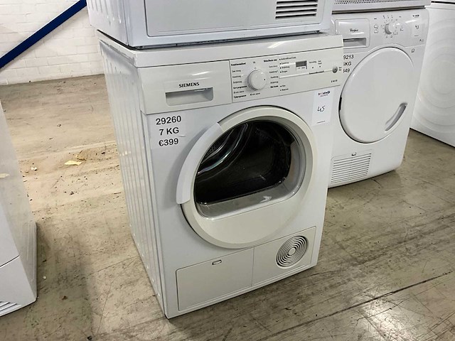 Siemens wte46e300nl 7kg condensdroger - afbeelding 2 van  3
