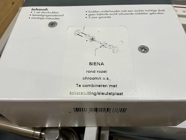 Siena rond rozet deurbeslag (192x) - afbeelding 5 van  5