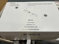 Siena rond rozet deurbeslag (192x) - afbeelding 5 van  5