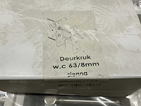 Sienna wc 63/8mm deurkruk set (90x) - afbeelding 5 van  5