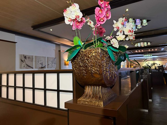 Sier bloempot (2x) - afbeelding 3 van  6