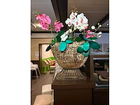 Sier bloempot (2x) - afbeelding 5 van  6