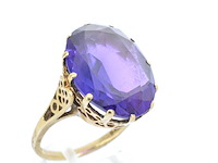 Sieraad met paarse edelsteen - afbeelding 6 van  11